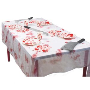 Obrus plastikowy Bloody Halloween (150x180 cm)