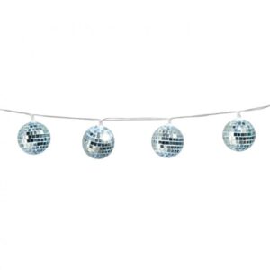 Przewód oświetleniowy LED, kule Disco 140 cm